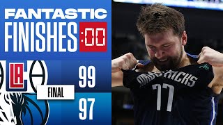 Final 0:56 WILD ENDING Clippers vs Mavericks 👀👀
