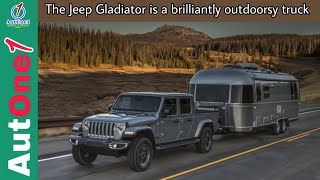 The Jeep Gladiator is a brilliantly outdoorsy truck