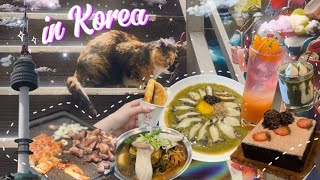 【韓国🇰🇷Vlog】Vo.2🌈母と娘＋親戚のソウル旅行🌟南山タワー/明洞/お粥/益善洞/広蔵市場/清涼里伝統市場/高麗人参/コスメ/カフェ/グルメ/仁川空港空港/서울 여행/익선동 카페/korea