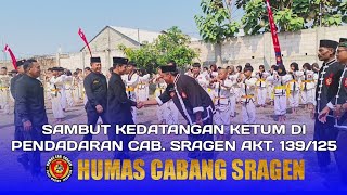 KEDATANGAN KETUA UMUM SAAT PENDADARAN IKSPI CAB. SRAGEN AKT. 139/125 (27/07/24)