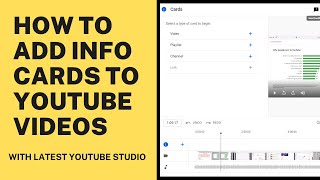 YouTube Cards Tutorial 2023| How To Add Cards To Your YouTube Videos