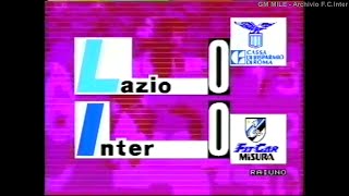 1990-91 (16^ - 13-01-1991) Lazio-INTER 0-0 Servizio D.S.Rai1