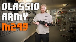 The Classic Army Airsoft M249, FPS Test