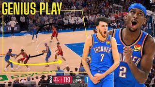 The Oklahoma City Thunder Just EXECUTED A PERFECT Gameplan | Thunder vs Rockets Film Analysis |