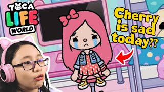 Toca Life World!!! - Cherry is sad TODAY??? - Let's Play Toca Life World!!!