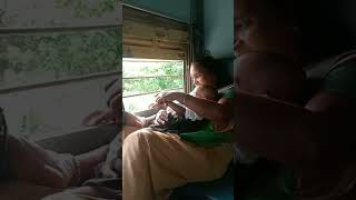 ഷിവു ന്റെ ആദ്യത്തെ train യാത്ര with അച്ഛമ്മ #shortvideo #viralvideo #cutebaby #baby #cute