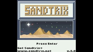 Sandtrix スコア 416万点　～Ver.3.0～【砂テトリス】