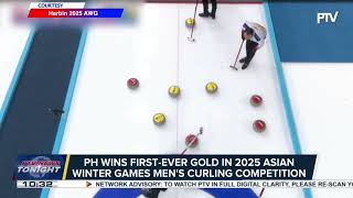 PH wins first-ever gold in 2025 Asian Winter Games - Men's Curling Competition