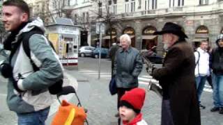 Prague street music ▲ ქუჩის მუსიკოსები - პრაღა