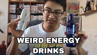 Weird Energy Drinks That You Can Buy! Are They Any Good?