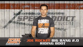 Joe Rocket Big Bang 2.0 Riding Boot Review at SpeedAddicts.com