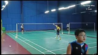 Tan Yong Ming VS Yi Huan at The Challenger Sports Centre