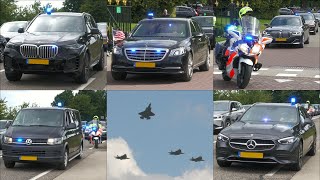 𝗠𝗘𝗠𝗢𝗥𝗜𝗔𝗟 𝗗𝗔𝗬 𝟮𝟬𝟮𝟱 | Vele hulpdiensten en begeleidingen bij de Amerikaanse begraafplaats in Margraten