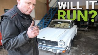 WILL IT RUN? GILBERN INVADER MK3 BARN FIND