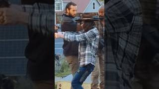 Carl’s Quick Thinking | The Walking Dead #shorts