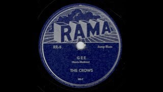 The Crows - Gee (1953 Doo Wop Gold)