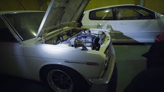 [VLOG] DATSUN 1600SSS ~伝説の整備士ファルコン 昭和47年式 ダットサン510ブルーバードを復活させる ~