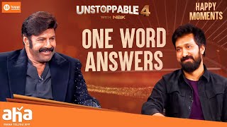 How Bobby Summed Up Star Heroes in Just One Word!  Unstoppable with NBK | ahavideoIN