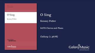 O Sing by Kenney Potter - Scrolling Score