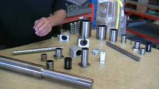 Rollco Ball Bearings and Hardened Steel Shafts