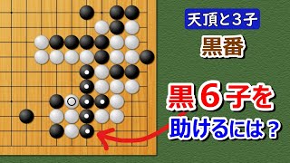 【囲碁】実戦譜3子局（対天頂の囲碁9段）小目に即ツケ！