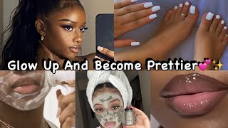 HOW TO GLOW TF UP AND BECOME PRETTIER FAST💕✨ Simple and easyways to glow up physically & mentally