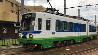 福井鉄道福武線　田原町駅発車の770形　Fukui Railway Fukubu Line Tawaramachi Station　(2019.8)