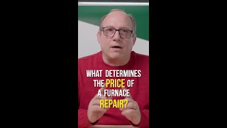 What Determines The Price Of A Furnace Repair?? #shorts