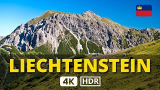 🤯 Driving in THE ALPS from MALBUN to TRIESENBERG in Liechtenstein (Road Trip in 4K 60 fps UHD) 👏🏼