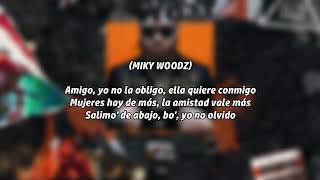 Miky Woodz - Amigo (Letra) feat. Darkiel