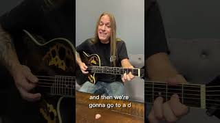 Nutshell by Alice in Chains 🤘 | Steve Stine Guitar Tutorial | #shorts
