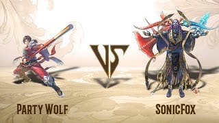 Party Wolf (Kilik) VS SonicFox (Azwel) - Online Set