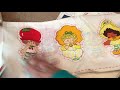 Thrift Store Haul - Vintage Fabric - Care Bears, Strawberry Shortcakes, Smurfs