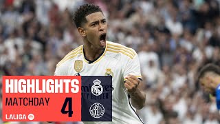 Resumen de Real Madrid vs Getafe CF (2-1)