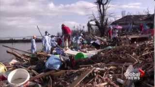 Mass burial in the Philippines