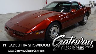 1987 Chevrolet Corvette For Sale Gateway Classic Cars #837 Philadelphia