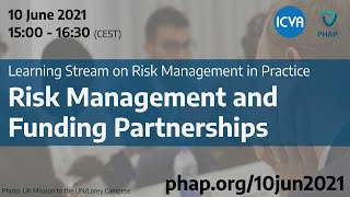 Risk Management and Funding Partnerships