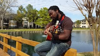 Wutah Kobby - We na want friend from dem Live acoustic at Cypress Lake