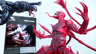 (Carnage appears in amazing quality! ) Hasbro Marvel Legends Carnage Review