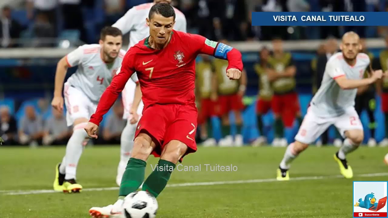 Cristiano Ronaldo Anota Su Primer Gol En El Mundial De Rusia 2018 Video ...