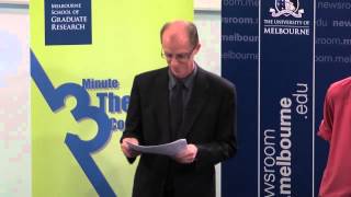 3 Minute Thesis Competition 2012