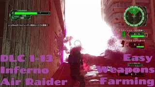 EDF 6 DLC 1-13 Easy Air Raider Inferno Weapons Farming when Cosmos are Dumb ( Earth Defense Force )