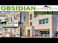 New Homes for Sale in Summerlin - The Amber Plan 3 by Woodside Homes in Obsidian at Redpoint