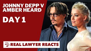 Lawyer Reacts: Depp v Heard Day One of Trial- Background and Jury Selection