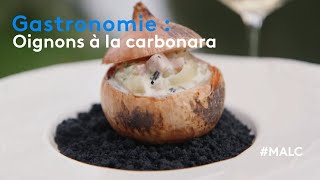 Gastronomie : oignons à la carbonara