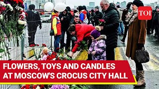 ‘It Could Have Been Me’: Russians Mourn Victims of Deadly Crocus City Hall Attack
