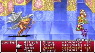 Final Fantasy 2 Dawn of Souls (GBA) Soul of Rebirth Boss #7 Lucifer