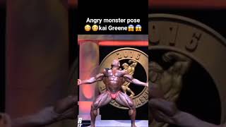 monster pose Kai Greene 😱😱 #shorts #fitness #kaigreene  #bodybuilding #viral