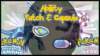 How to Get an Ability Capsule and Ability Patch - BDSP - Prometheus Pine