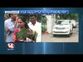 mp kavitha meets governor narasimhan invites to attend skill development program v6 news